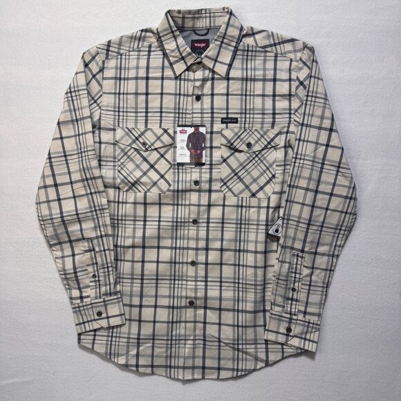Wrangler Other - Wrangler Men's Long Sleeve Button Down Shirt Size Small New With Tags